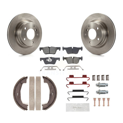 Kit de quincaillerie pour chaussures de stationnement, Rotors à disque arrière, plaquettes semi-métalliques, pour BMW 230i 228