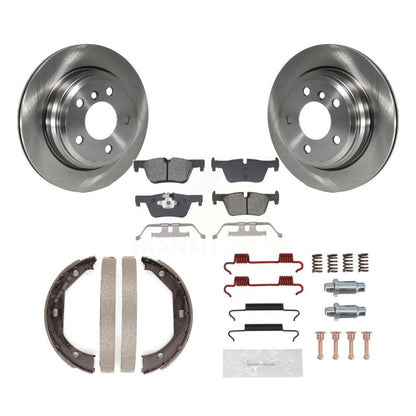 Kit de quincaillerie pour chaussures de stationnement, Rotors à disque arrière, plaquettes semi-métalliques, pour BMW 428i Gra