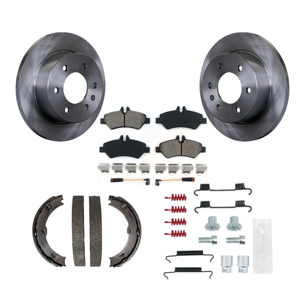 Kit de quincaillerie pour chaussures de stationnement, Rotors à disque arrière, plaquettes semi-métalliques, pour Sprinter 250