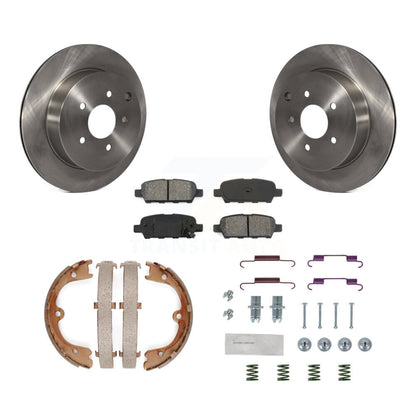 Kit de quincaillerie pour chaussures de stationnement, Rotors à disque arrière, plaquettes semi-métalliques, pour INFINITI FX3