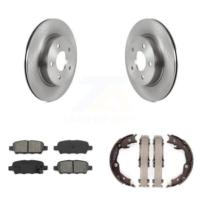 Kit de plaquettes semi-métalliques et de freins de stationnement pour rotors de disque arrière, pour Nissan LEAF