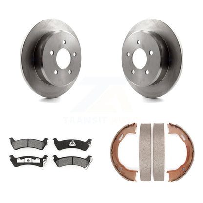 Kit de plaquettes semi-métalliques et de chaussures de stationnement pour disques arrière, pour Ford Explorer Sport