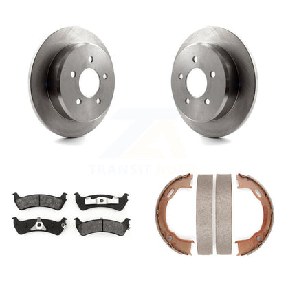 Kit de plaquettes semi-métalliques et de chaussures de stationnement pour disques arrière, pour Ford Ranger Explore