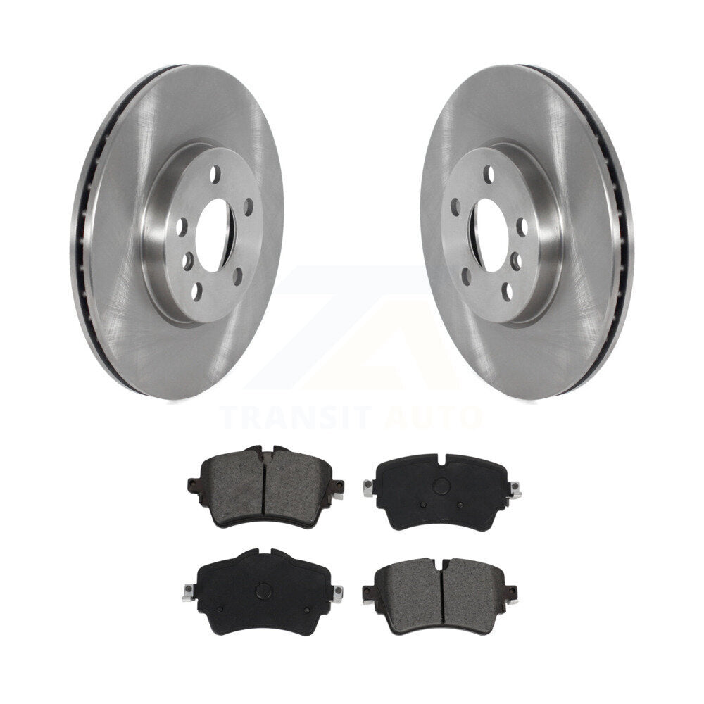 Kit de disques de frein à disque avant et plaquettes semi-métalliques pour Mini Cooper S 2022