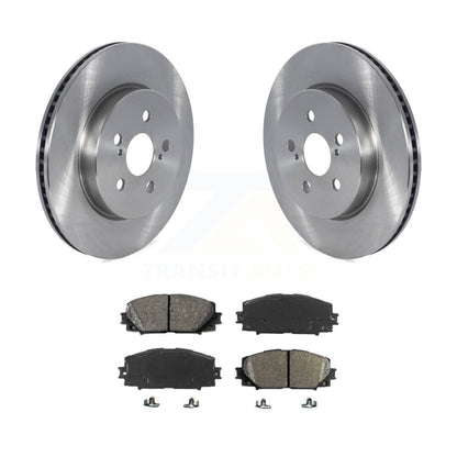Rotors de frein à disque avant et Kit de plaquettes semi-métalliques pour Toyota Corolla Prius Prim