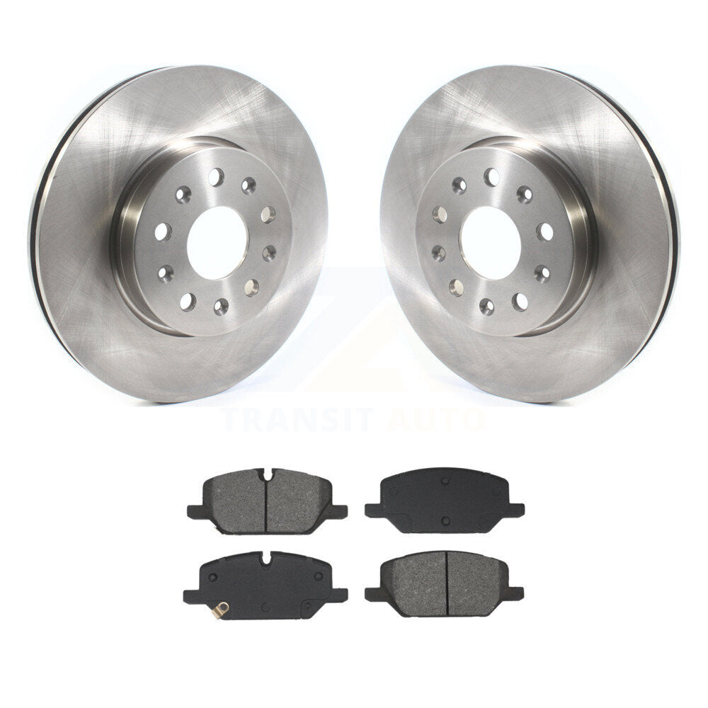 Kit de disques de frein à disque avant et de plaquettes semi-métalliques pour Chevrolet Camaro LT 2021