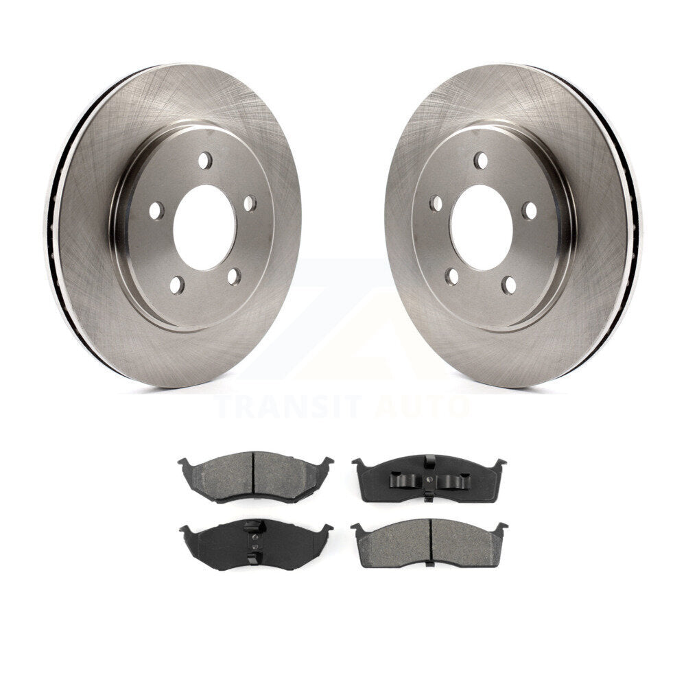 Kit de plaquettes semi-métalliques de Rotor de frein avant, pour Dodge Caravan Grand Plymouth Prowle