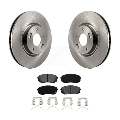 Kit de disques de frein à disque avant et plaquettes semi-métalliques pour Kia Optima K8S-104997