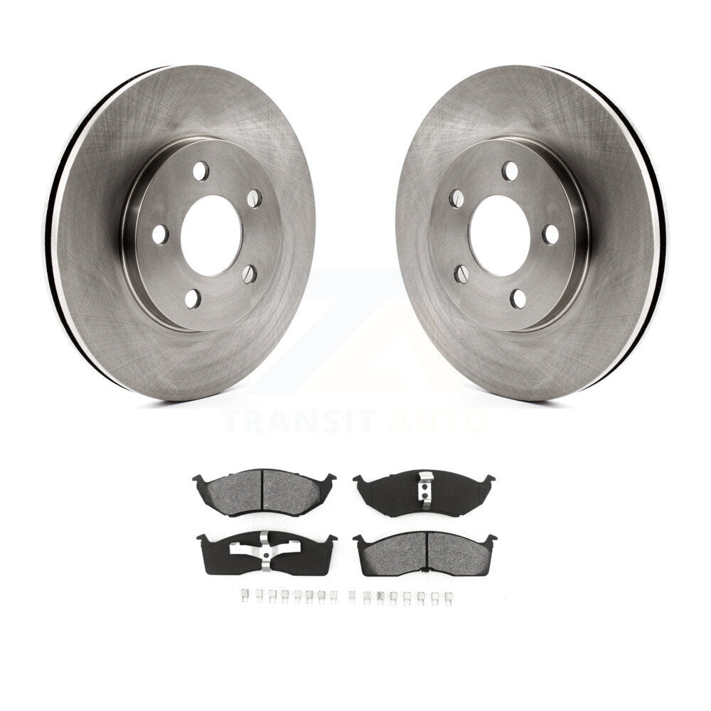 Kit de plaquettes de frein semi-métalliques pour rotors de frein avant pour Neon Dodge Chrysler Plymouth SX 2.