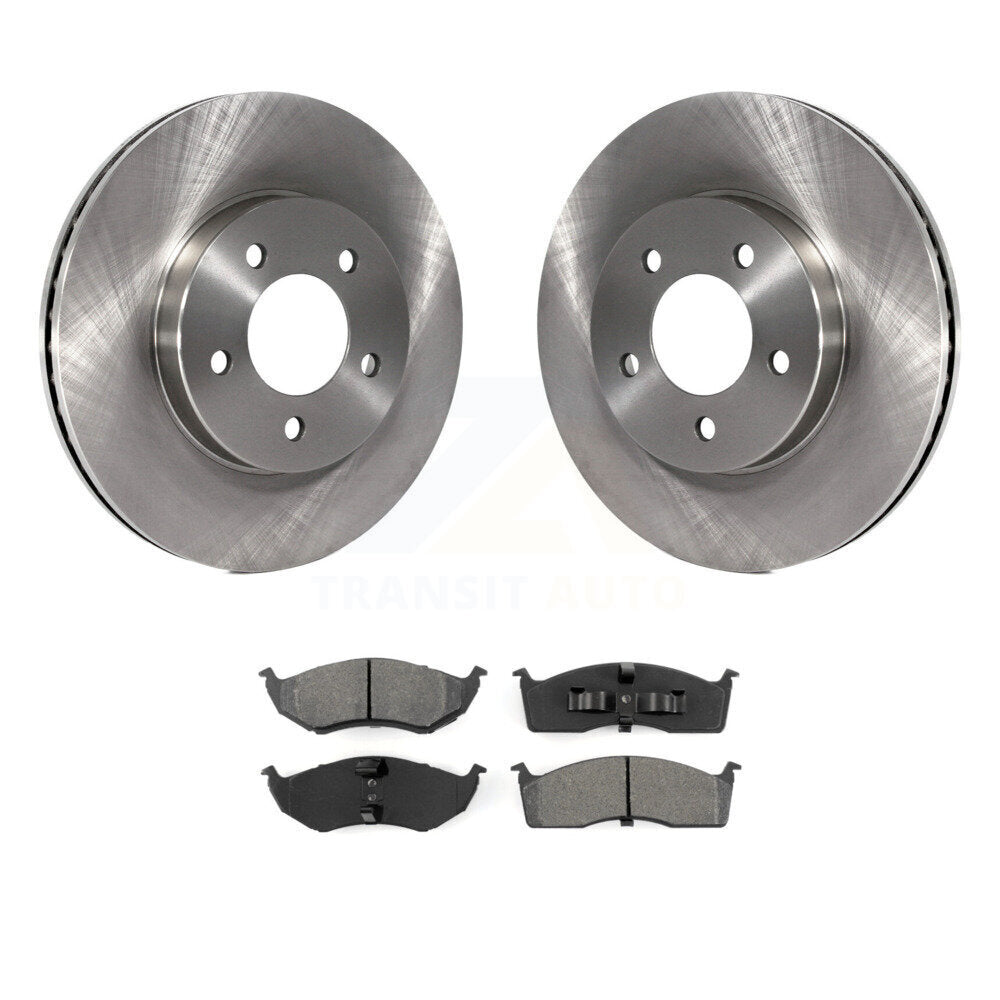 Kit de rotor de frein avant et de plaquettes semi-métalliques pour Chrysler Intrepid Dodge 300M LH
