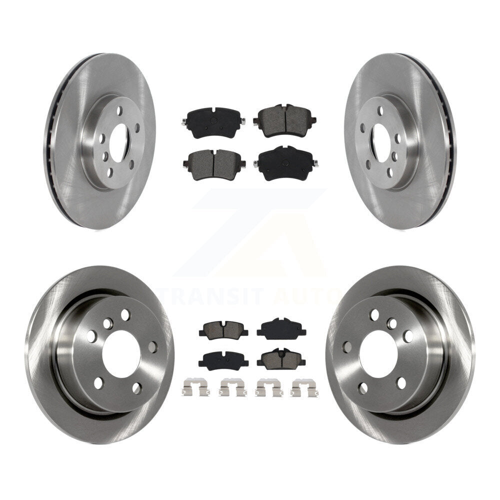 Kit de rotor de frein avant et arrière et plaquettes semi-métalliques pour Mini Cooper S avec moteur à gaz