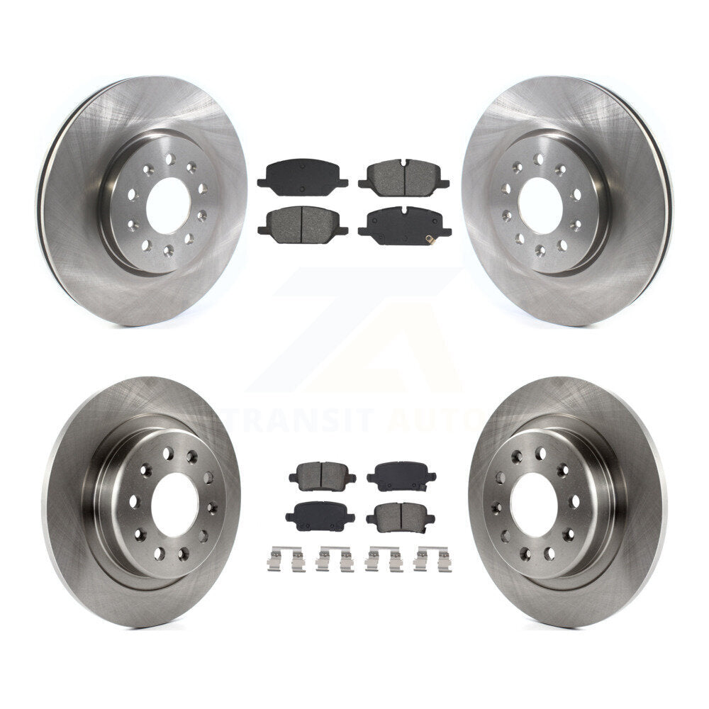 Kit de rotor de frein avant et arrière et plaquettes semi-métalliques pour Chevrolet Equinox 2020 2.0