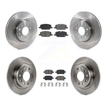 Kit de rotor de frein avant et arrière et plaquettes semi-métalliques pour Chevrolet Equinox 2020 2.0
