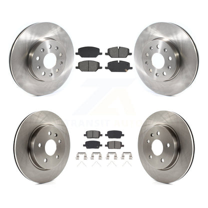 Kit de rotor de frein à disque avant et arrière et plaquettes semi-métalliques pour Chevrolet Camaro L 2021