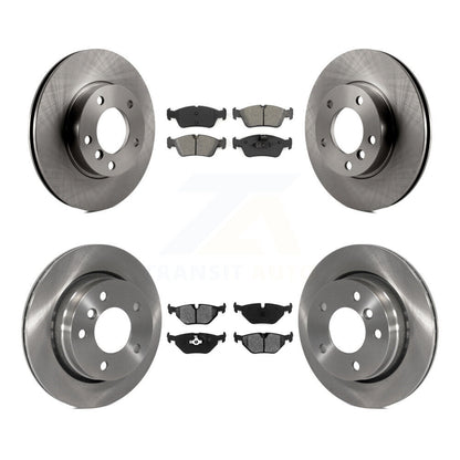 Kit de disques de frein à disque avant et arrière et plaquettes semi-métalliques pour BMW 328i K8S-105023