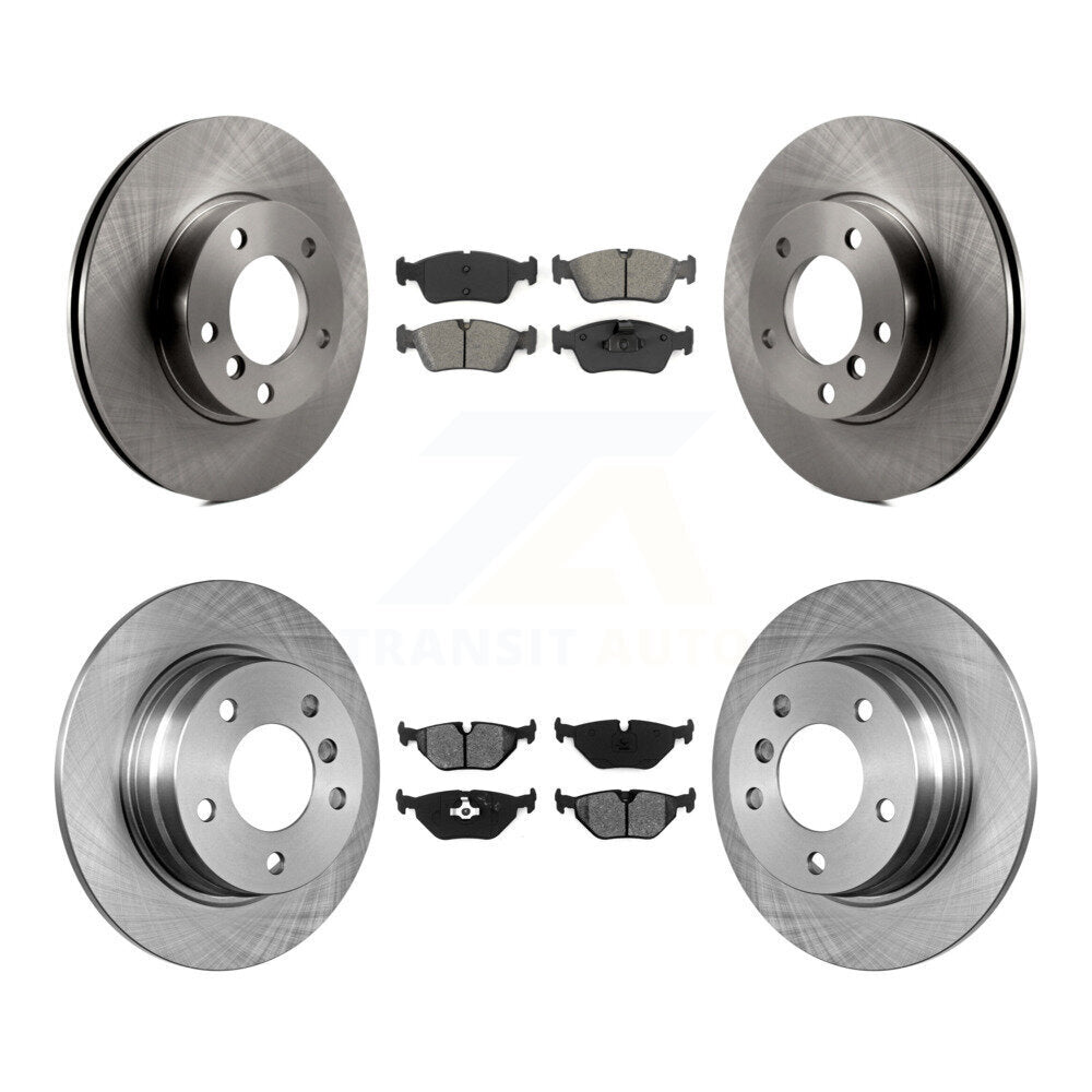 Kit de plaquettes de frein semi-métalliques pour Rotors de frein avant et arrière, pour BMW 325i 328i 325is 318is 320