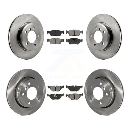 Kit de rotor de frein à disque avant et arrière et plaquettes semi-métalliques pour BMW 328i Seda 1998-1999