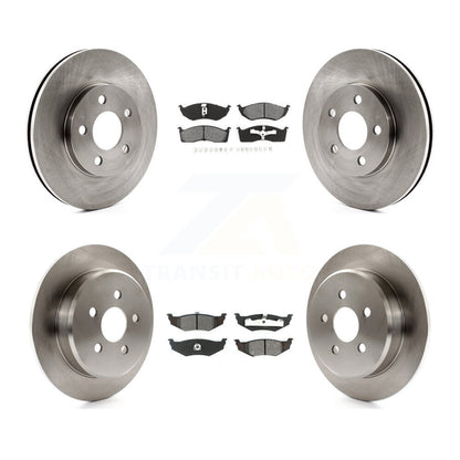 Rotors de frein avant et arrière et Kit de plaquettes semi-métalliques pour Neon Chrysler Dodge Plymout