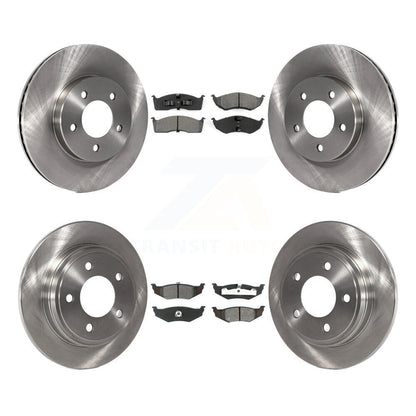 Kit de rotors de frein avant et arrière et plaquettes semi-métalliques pour Chrysler Intrepid Dodge 300