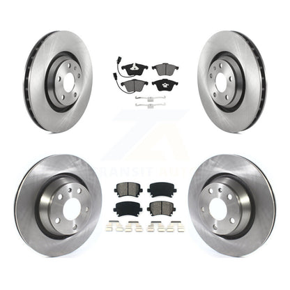 Kit de plaquettes semi-métalliques de Rotor de frein à disque avant et arrière, pour Audi TTS Quattr 2010 – 2015