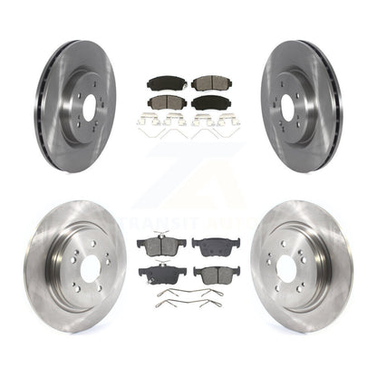 Kit de disques de frein à disque avant et arrière et plaquettes semi-métalliques pour Acura RDX 2022 – 2023