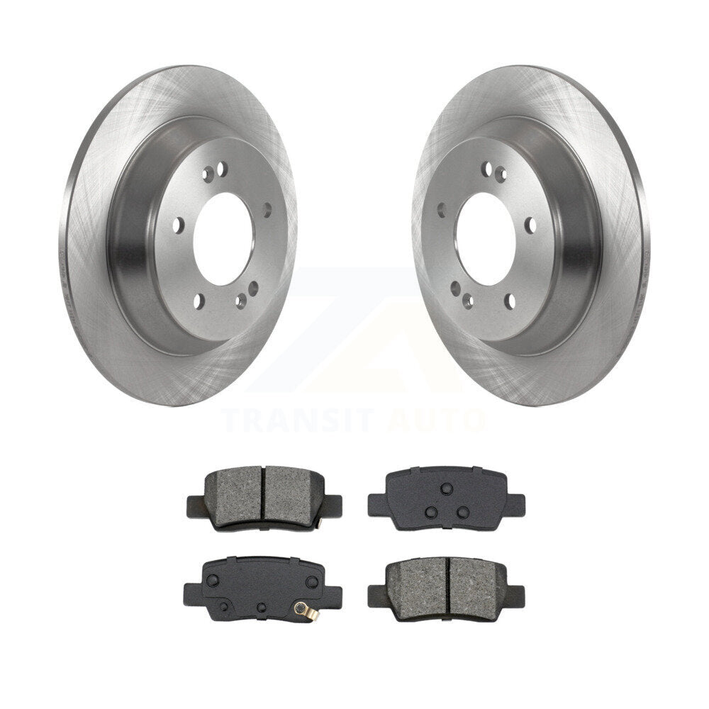 Kit de disques de frein à disque arrière et plaquettes semi-métalliques pour Kia Seltos K8S-105053