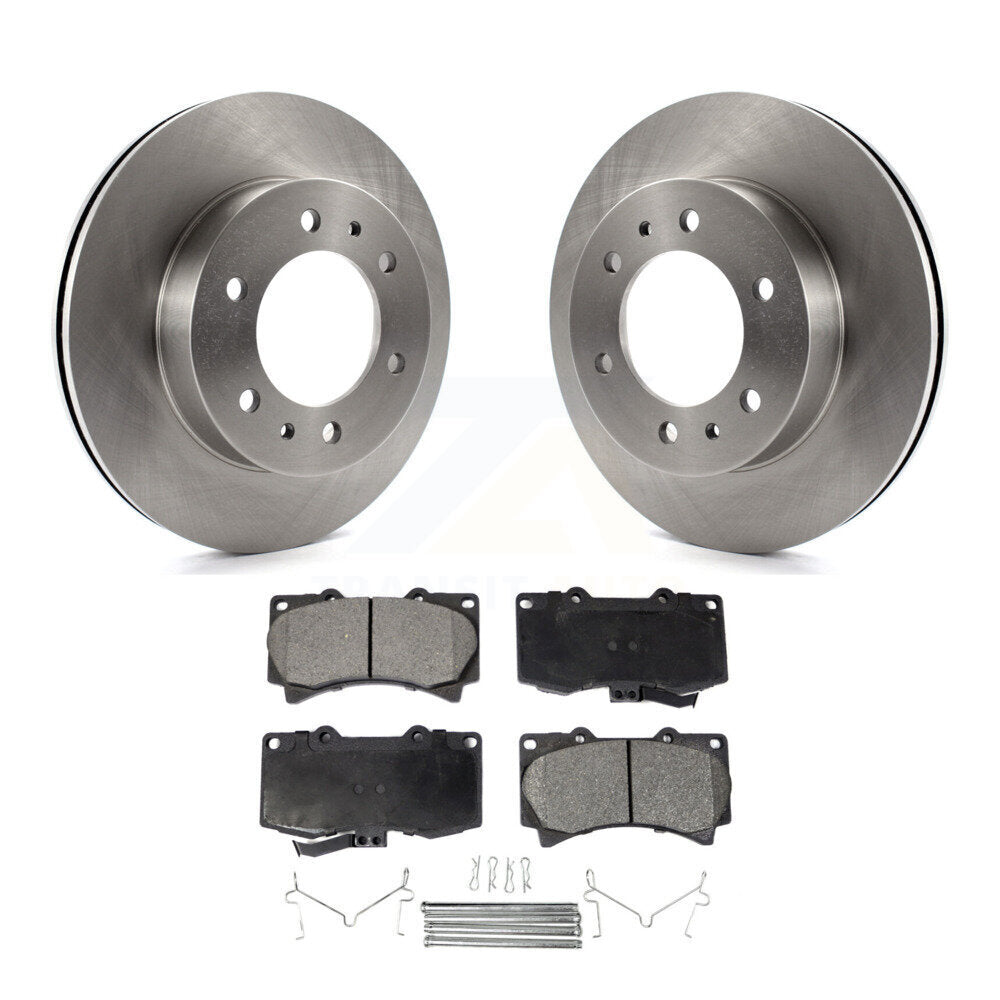 Kit de rotors de frein à disque avant et plaquettes en céramique pour Hummer H3 H3T K8T-100052