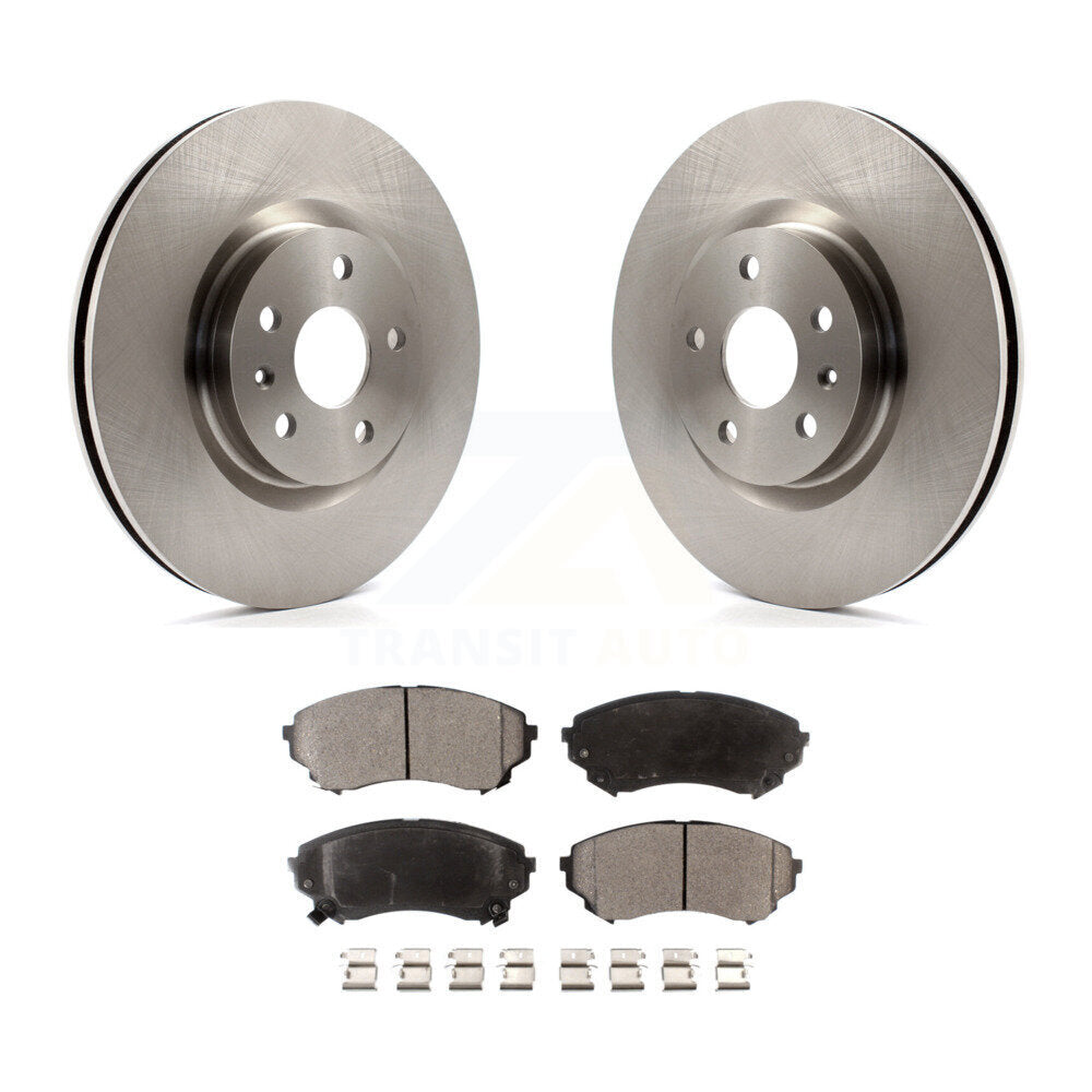Kit de disques de frein à disque avant et plaquettes en céramique pour Cadillac CTS K8T-100067