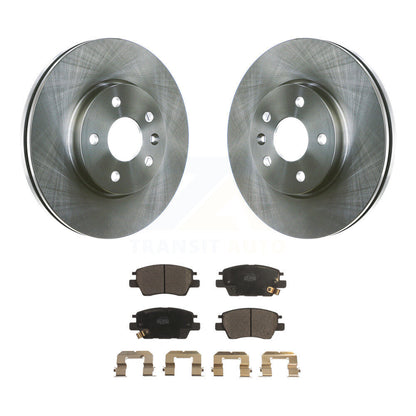 Rotors de frein à disque avant et Kit de plaquettes en céramique pour Chevrolet Cruze Bolt EV EUV Vol
