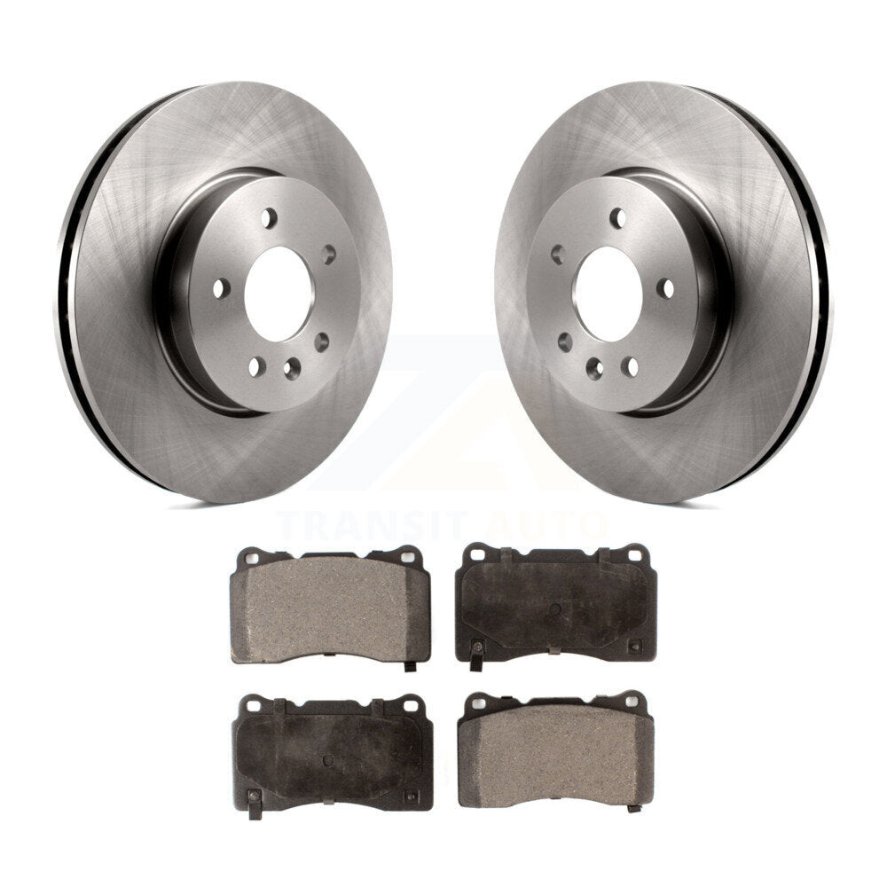 Kit de disques de frein à disque avant et plaquettes en céramique pour Cadillac ATS K8T-100092