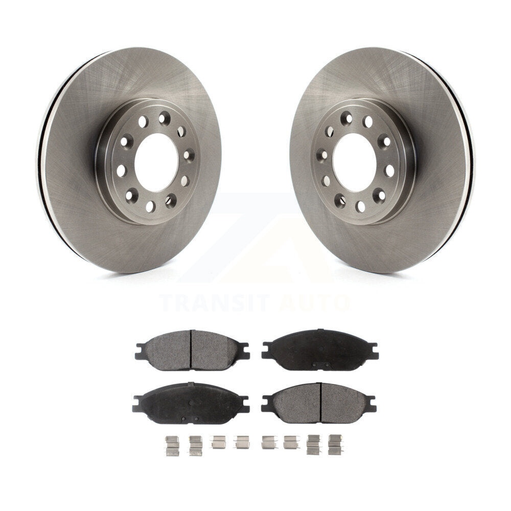 Kit de disques de frein à disque avant et plaquettes en céramique pour Ford Windstar 1999-2003
