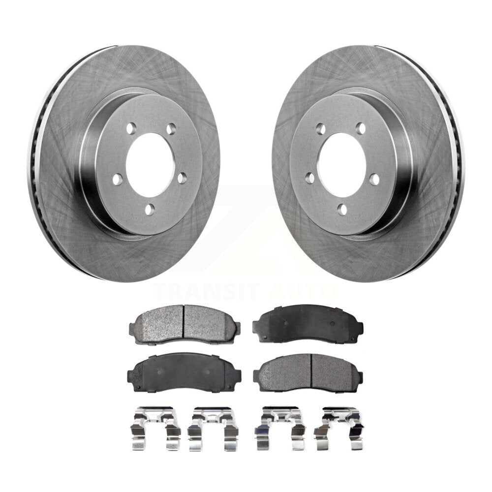 Rotor de frein à disque avant et Kit de plaquettes en céramique pour Ford Explorer Mercury Mountainee
