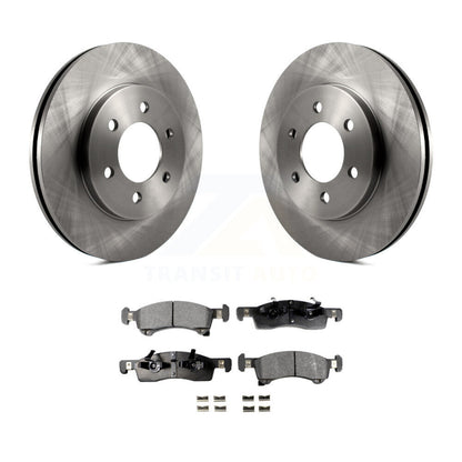 Rotor de frein à disque avant et Kit de plaquettes en céramique pour Ford Expedition Lincoln Navigato