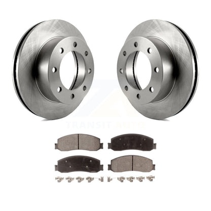 Kit de disques de frein à disque avant et plaquettes en céramique, pour Ford F-250 Super Duty F-350 4W