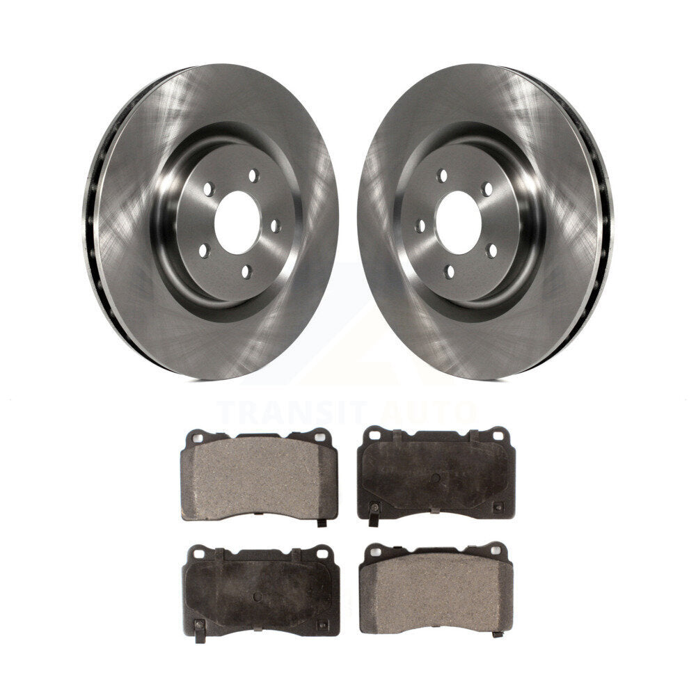 Kit de disques de frein à disque avant et plaquettes en céramique pour Ford Mustang K8T-100150