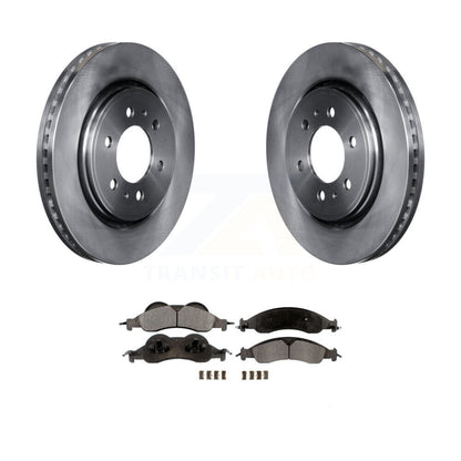 Rotor de frein à disque avant et Kit de plaquettes en céramique pour Ford Expedition Lincoln Navigato
