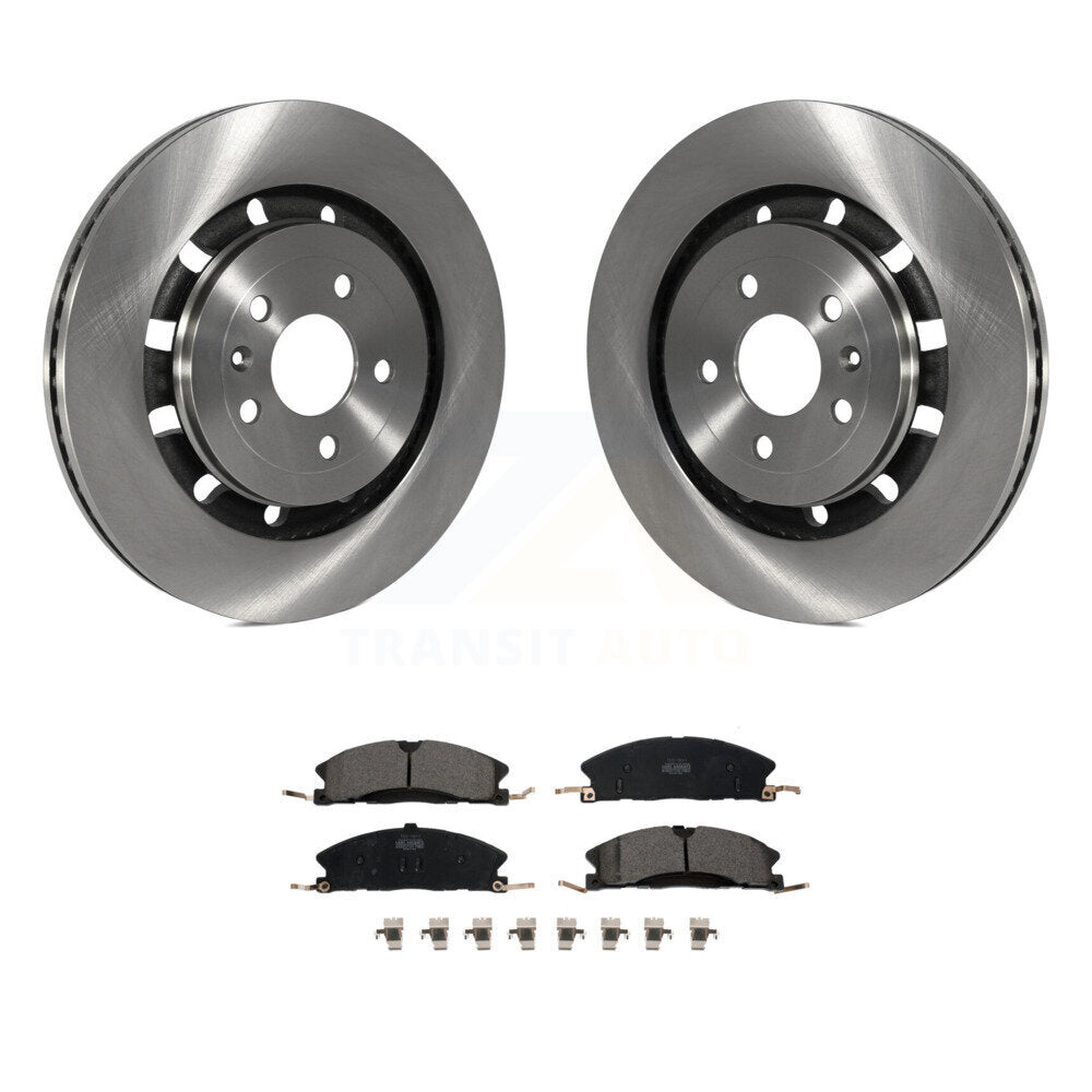 Kit de rotor de frein avant et de plaquettes en céramique pour Ford Explorer Flex Taurus Police Utilit
