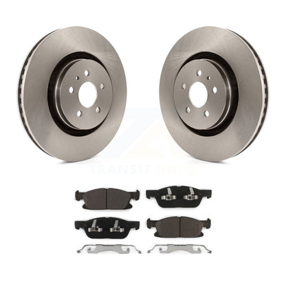 Kit de rotors de frein à disque avant et plaquettes en céramique pour Ford Edge Lincoln Nautilus MKX