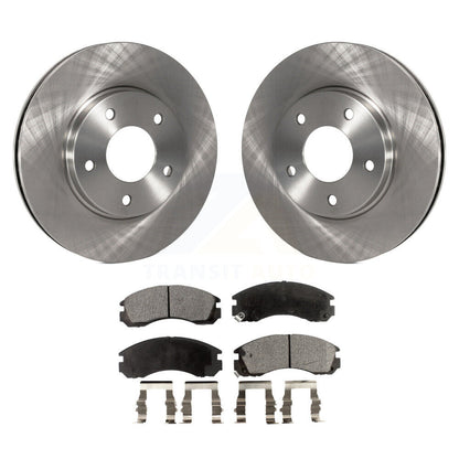 Kit de rotors de frein à disque avant et de plaquettes en céramique pour Mitsubishi Eclipse 3.0L 2000