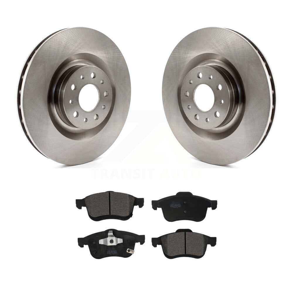 Kit de disques de frein à disque avant et de plaquettes en céramique pour Fiat 500L 2014-2020 K8T-100248