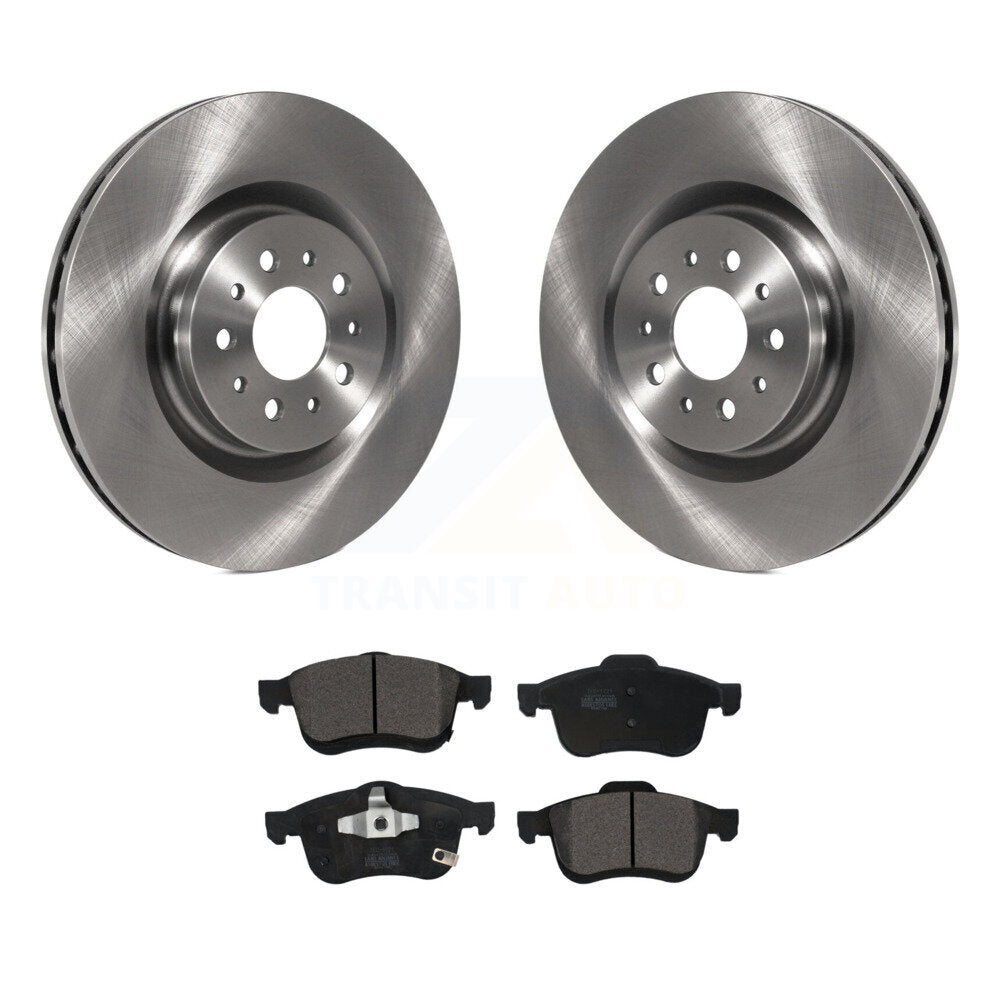 Kit de rotors de frein à disque avant et de plaquettes en céramique pour Ram ProMaster City 2015-2021