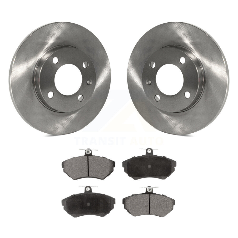 Kit de disques de frein à disque avant et plaquettes en céramique pour Volkswagen Golf 1.9L 1996
