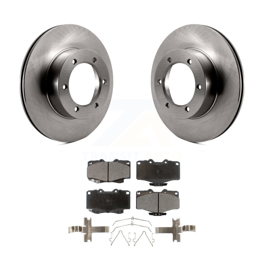 Kit de rotors de frein à disque avant et plaquettes en céramique pour Toyota Pickup 4Runner