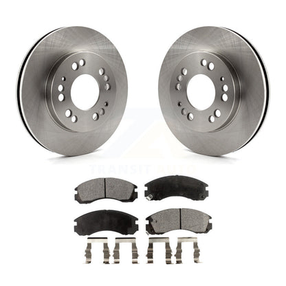 Kit de rotors de frein à disque avant et plaquettes en céramique pour Eagle Talon Plymouth Laser AWD
