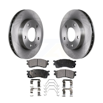 Kit de rotors de frein à disque avant et plaquettes en céramique pour Mazda Protege Protege5