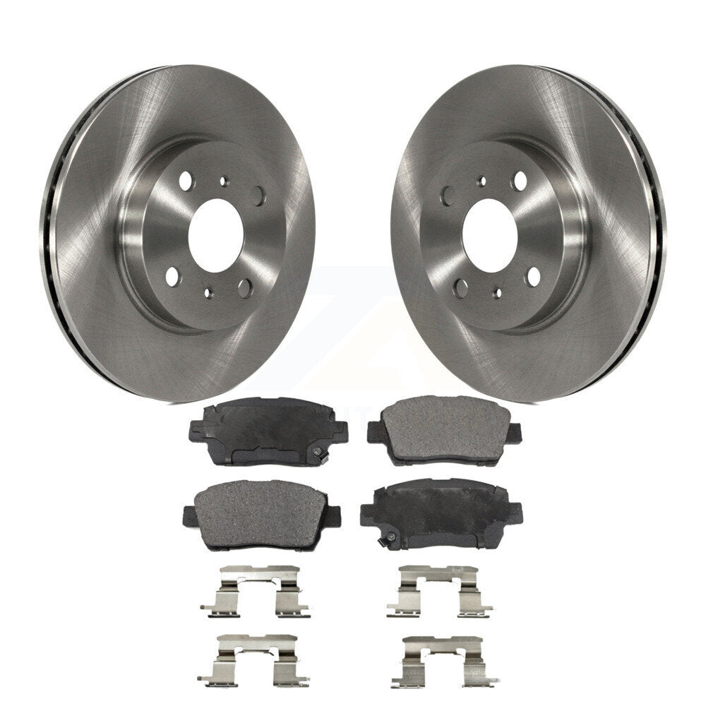 Kit de rotors de frein à disque avant et plaquettes en céramique pour Toyota Prius 2001-2003