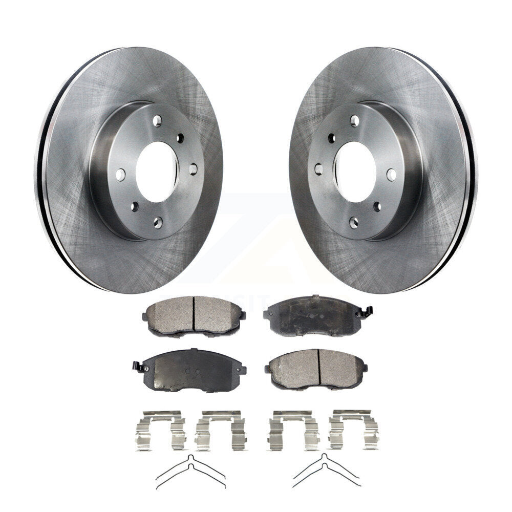 Kit de Rotor de frein à disque avant et de plaquettes en céramique, pour Nissan Sentra Altima INFINITI G2