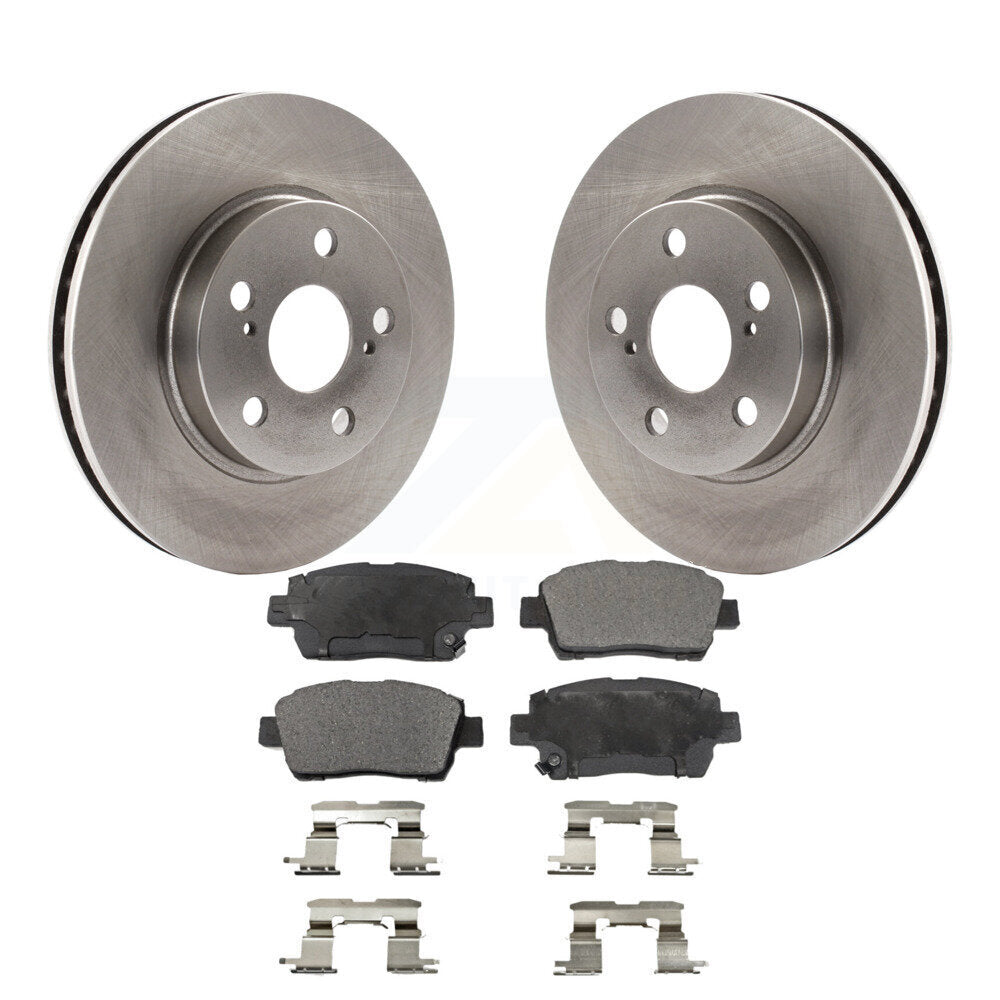 Kit de rotors de frein à disque avant et de plaquettes en céramique pour Toyota Celica GT 2000