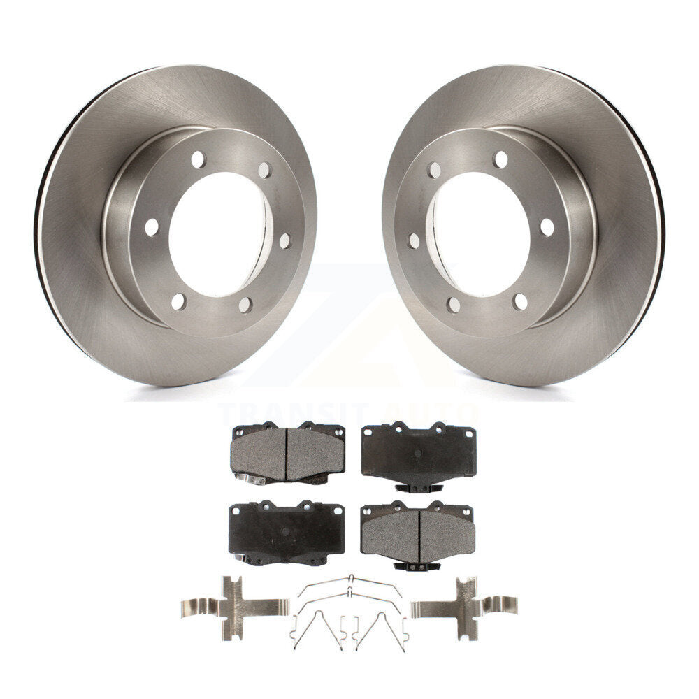 Kit de rotors de frein à disque avant et plaquettes en céramique pour Toyota 4Runner Tacoma