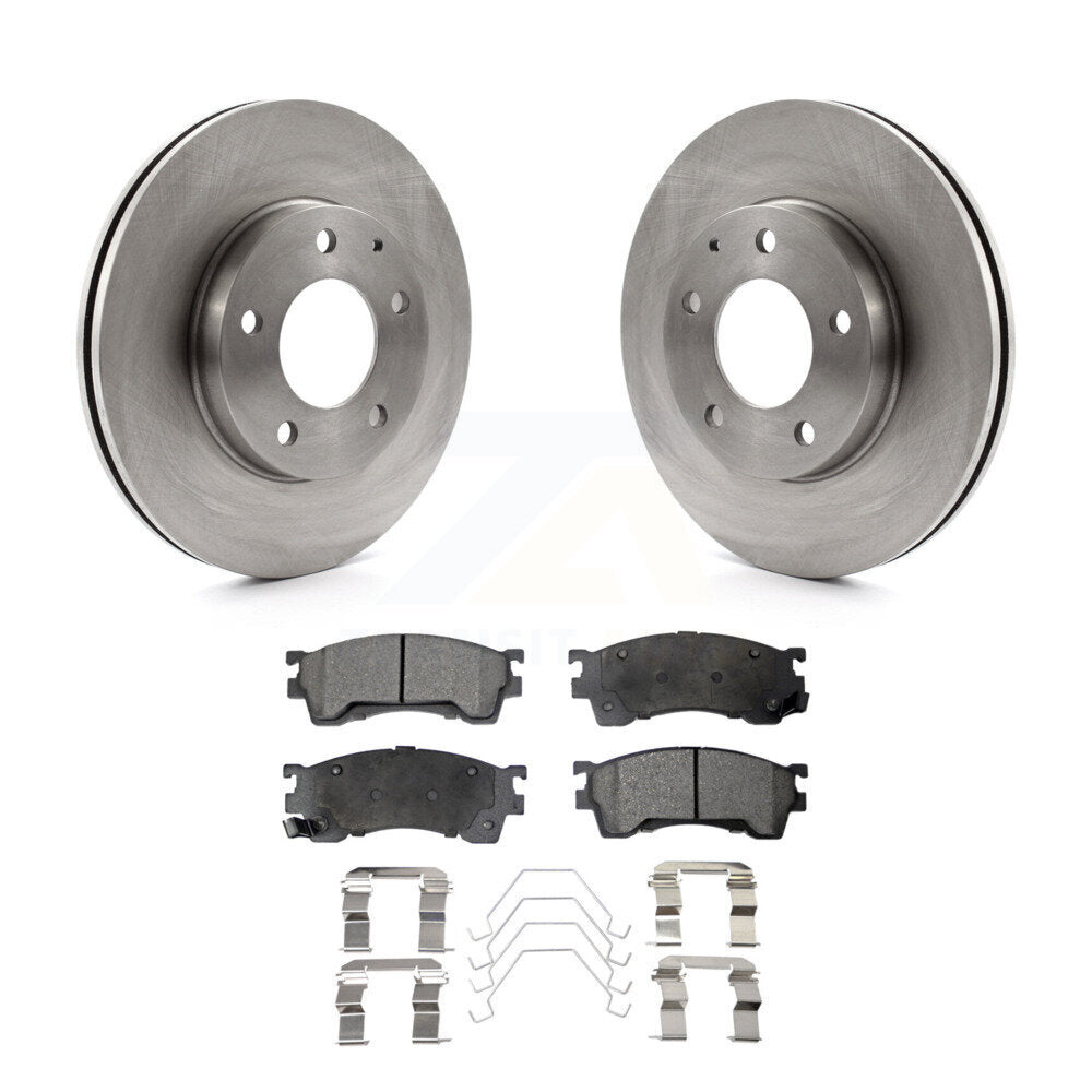 Kit de plaquettes de frein avant en céramique, pour Mazda 626 2002, 2,5 l, avec frein arrière à tambour